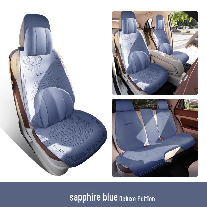 Breathable Suede Seat Covers for Geely Galaxy L7 Dragon MAX & Starship Asian Games Edition