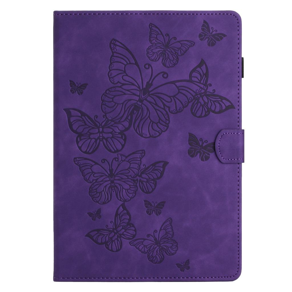 3D Embossing Butterfly Leather Wallet Case for IPad Pro 11 2021 Air4 Air5 AIR1 Air2 Mini6 1 2 3 10.2 10.5 Inch Cards Solt Cover