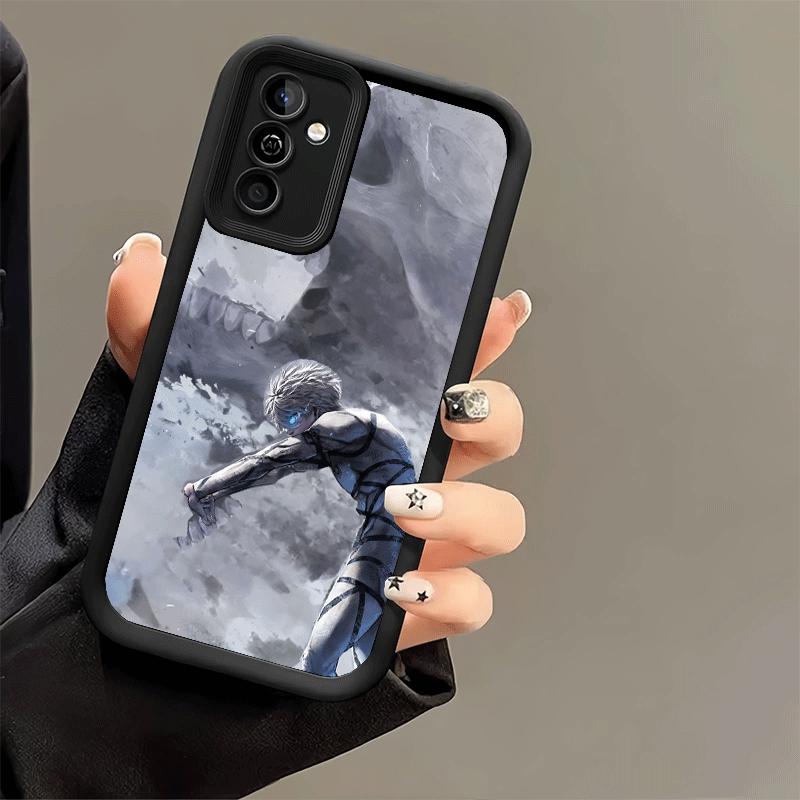 Phone Case for Samsung Galaxy A17 A16 A15 A14 A13 Blue L-Lock Nagi Seishiro A56 A36 A26 A55 A35 A25 A54 A34 A24 A53 A33 A23 A07