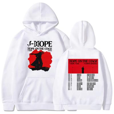 Korean Dancer J-Hope New Hoodies Hope On The Stage Tour 2026 Sweatshirt Unisex Casual Clothes Hip Hop Fashion Aesthetic Pullover