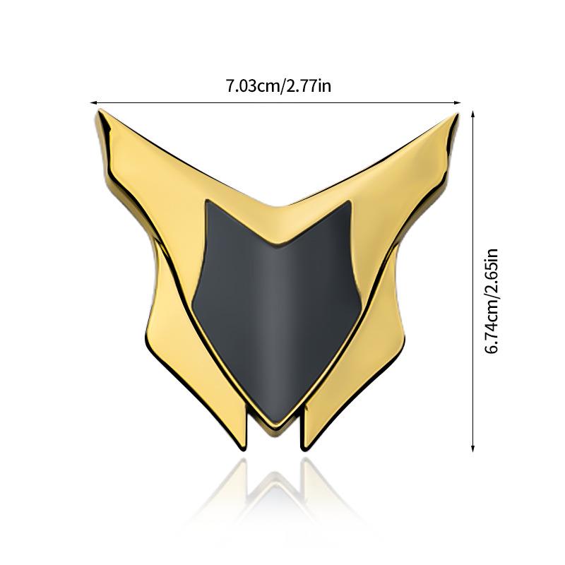 Custom Logo Metal Sticker for Cars & Motorcycles