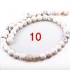 Koni Natural White Turquoise Round Beads for DIY Jewelry Accessories