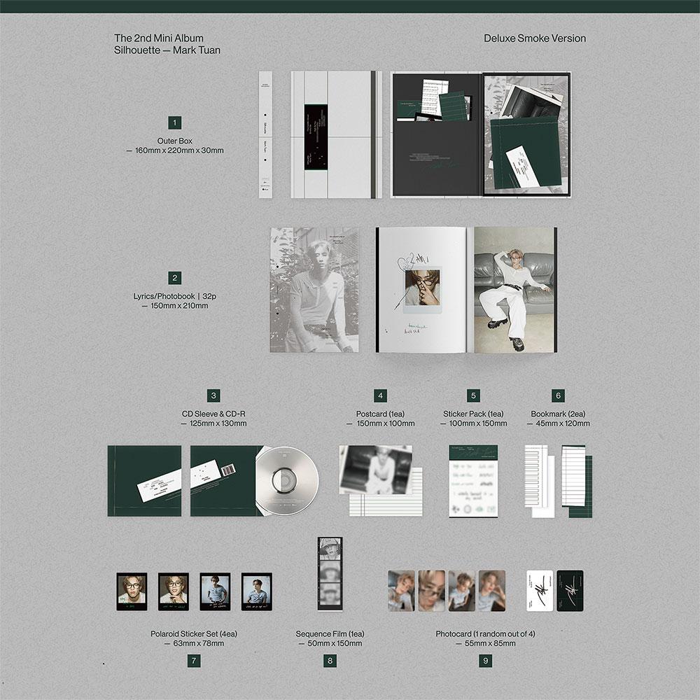 (Jewel / Deluxe Ver.) Mark Tuan (GOT7 MARK) [Silhouette] 2nd Mini Album