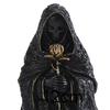 Halloween Ornament Gothic Style Mysterious Black Robe Design Evil Face Statue Halloween Theme Party Decoration