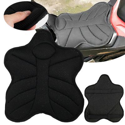 Cojín de asiento de motocicleta 3D para equipos de motocicleta, aproximadamente 35,5*30,5 cm