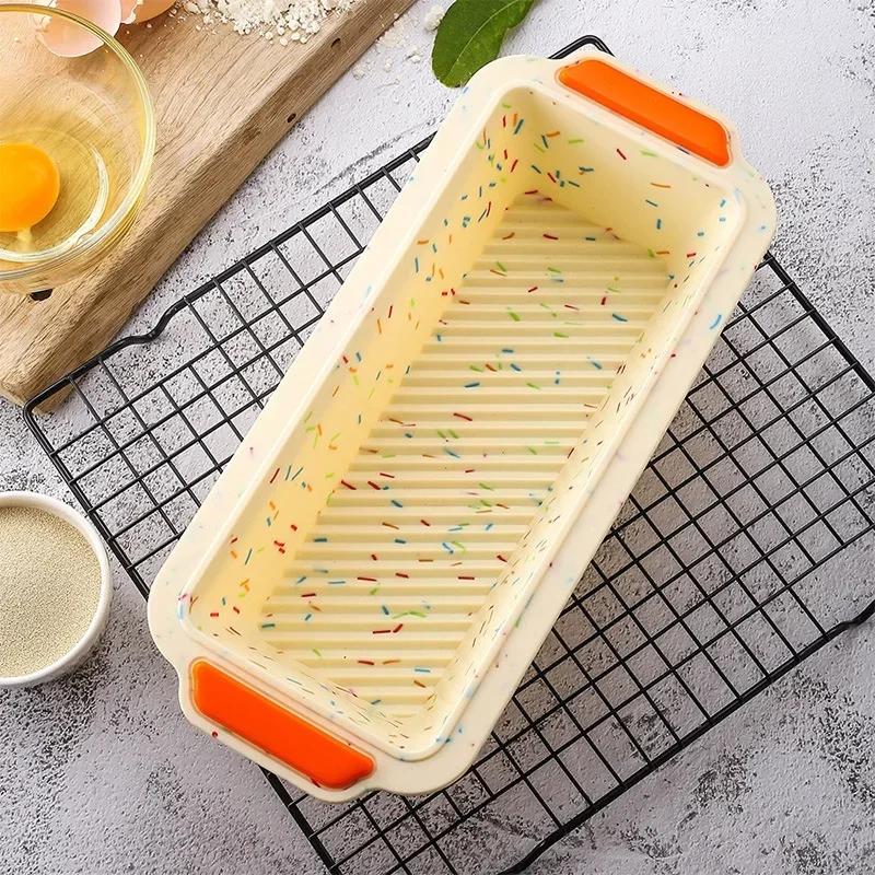 No-Stick Cake Bread decorating Mold Bakeware Carbon Steel Toast Bread Pan-Bread Pan Mold moldes de silicona para manualidades 3d
