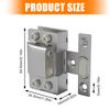 Hydraulic Square Hinge for Glass Doors Smooth Quiet Operate & Modern Designs Door Hinge Interior Design Hinges for Home