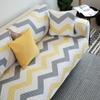 Simple Modern Sofa Cushion, Fabric Cushion, Cotton All-season Universal Non-slip Sofa Towel Cover, Full Cover Chaise