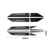 AAABU1 2PCS 3D ABS Kodiaq Karop Kamiq Superb Emblem Car Fender Side Wing Badge Sticker Decoration Car Modification Accessorie For SKODA