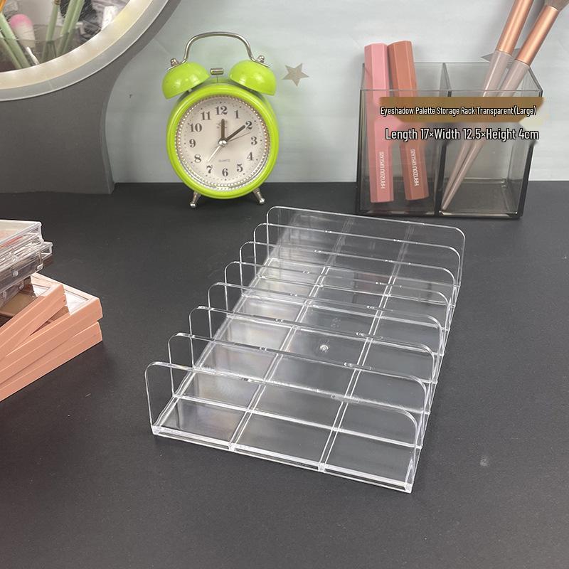 Mehrschichtiger transparenter Kosmetik-Organizer für Nagellack, Lidschatten & mehr
