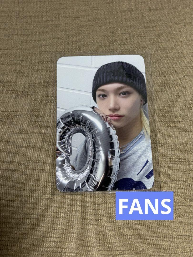 

[USED] Stray Kids Felix KARMAFANS SHOP JYP store bonus trading card
