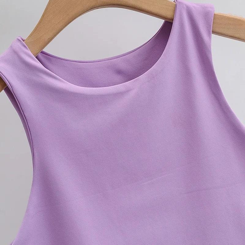 Slim Fit Běh Fitness Jóga Crop Tílka Dámské Jednovrstvé Jednovrstvé Ležérní Letní Vesta Kancelář Lady Elegantní Módní Tílka Camis 24094