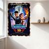 The Sharkboy and Lavagirl in 3D Metal Tin Sign Vintage Distressed Movie Poster for Home Decor Club Bar Cafe Man Cave