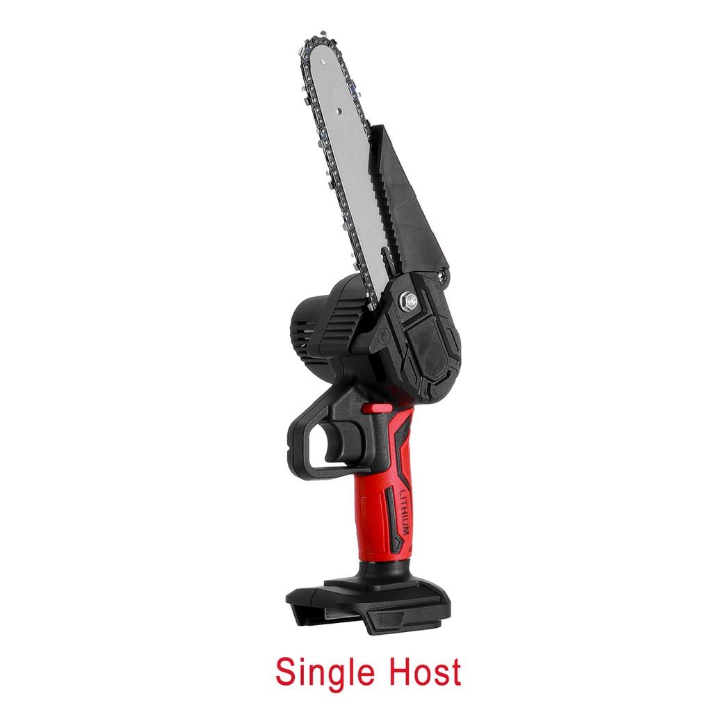 6 Inches Wood Cutter With 2 Battery 3000W 88V Mini Electric Chain Saw Pruning Chainsaw Woodworking Pruning Saw Garden Tool