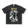 2025 Nirvana Vintage Retro Washed Long Sleeve Tee