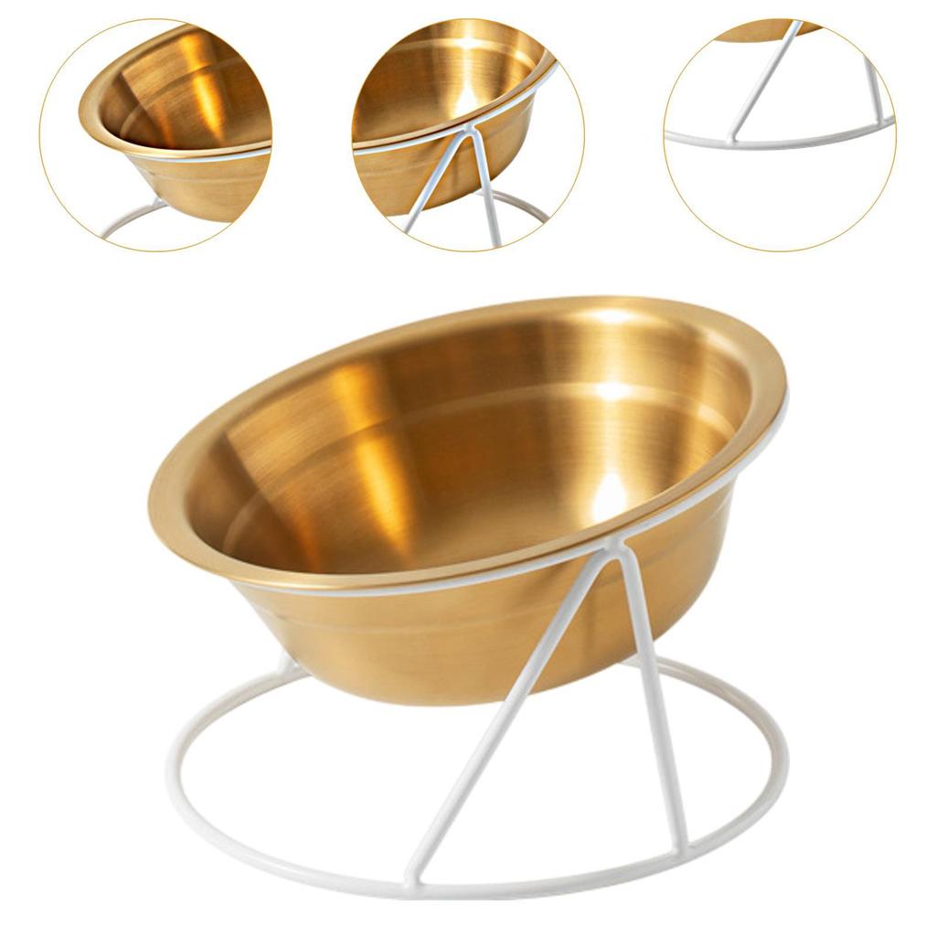 Raised Cat Bowl ,Pet Feeder Watering and Feeding Anti Vomiting Cat Dog Feeder
