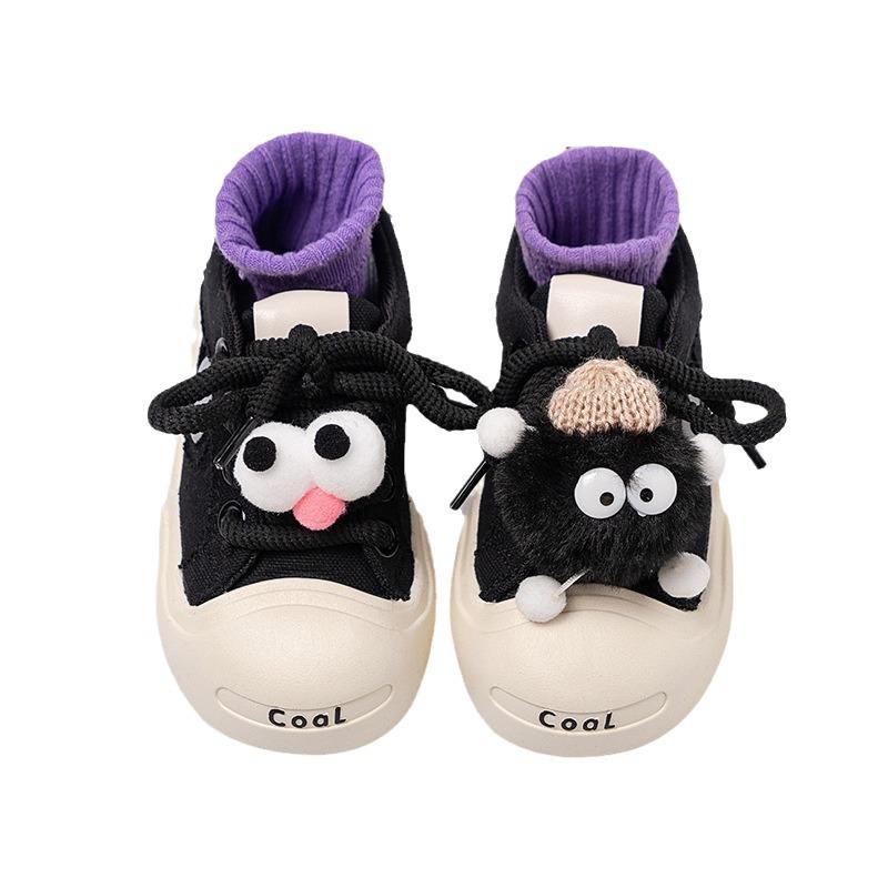Cartoon Children's Sneakers 2025 Spring and Autumn Cute Clown Shoes Platform Girls Board Shoes Lightweight Boys Shoes Skateboard