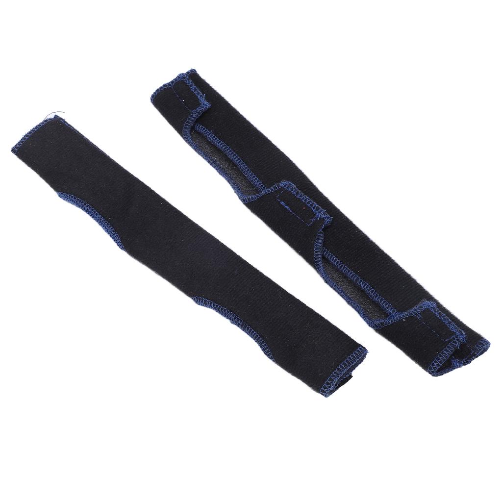 2Pcs Hard Hat Sweatband Cotton Skin Friendly Soft Elastic Thin Washable Hard Hat Sweatpad