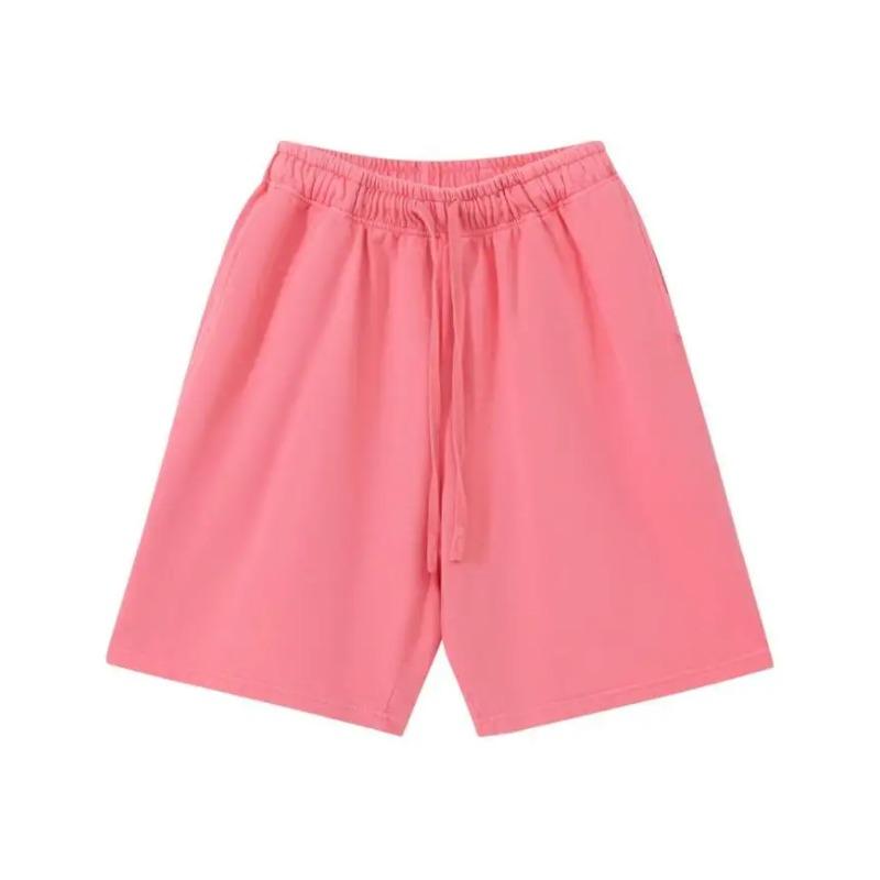 Men's Women's Pull Rope High Waist Loose Fashion Casual Oversize Shorts Sweatpants
