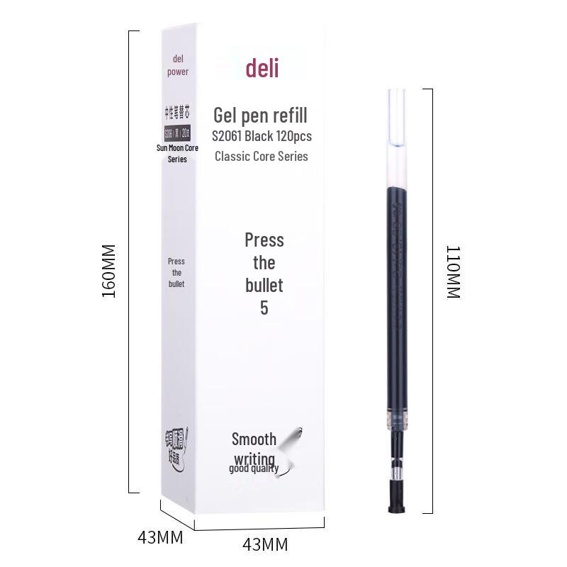 Deli S206 Gel Pen Refills