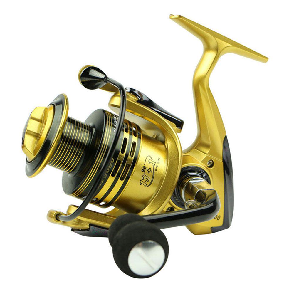 Yumoshi Fishing Reels 13+1Bb Full Metal For Fish Feeder Baitcasting