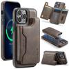 MAGKING K3 Series For iPhone 13 Pro Max Case Compatible with MagSafe Wallet PC+TPU+PU Phone Cover