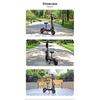 E-Scooter BOYUEDA S5 Elektroroller 6000W Motor 60V38AH Akku 120KM Reichweite 85KM/H Geschwindigkeit NFC Smart App RGB-Lichter Offroad E-Scooter