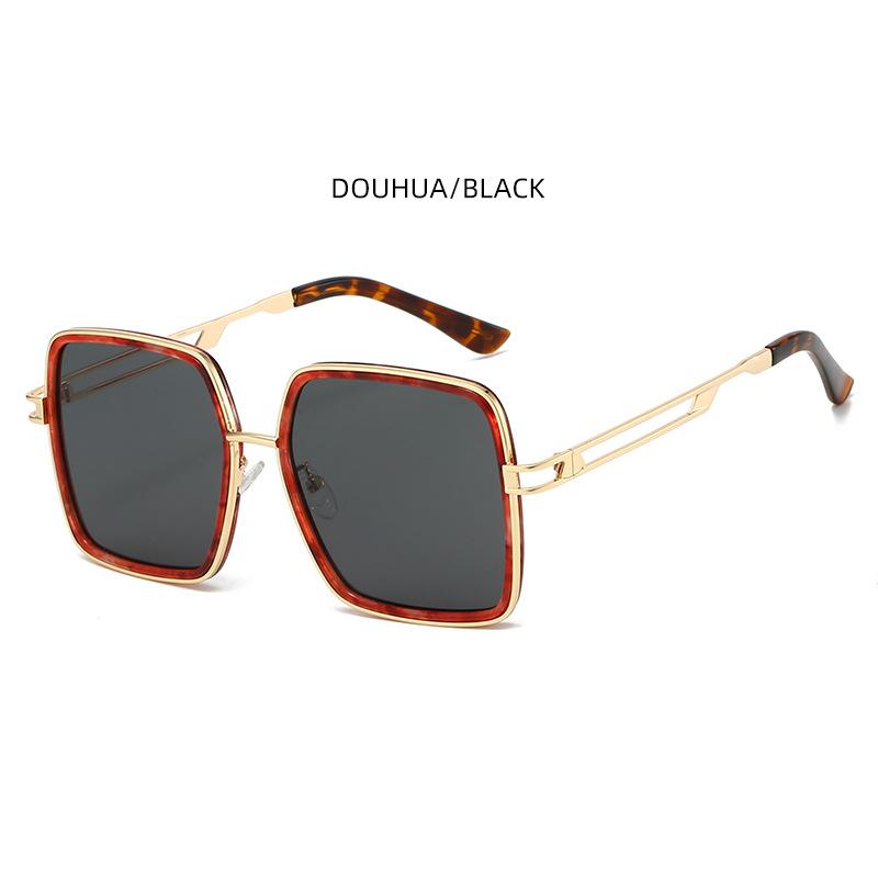 New Women's Square Sunglasses Women's Large Frame Uv Anti-uv Sunglasses Fashion Sunglasses M5246