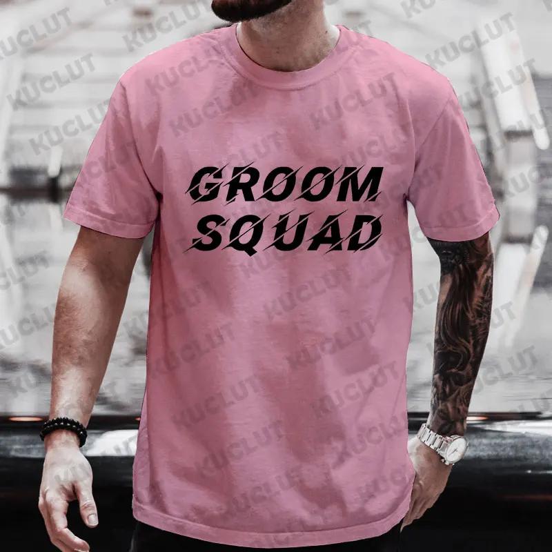 

Футболка Groom Squad Футболка для мальчишника и холостяка Футболки для шафера Свадебная одежда для жениха Футболки с графическим принтом Топы Groomsman EVG XXXXXL