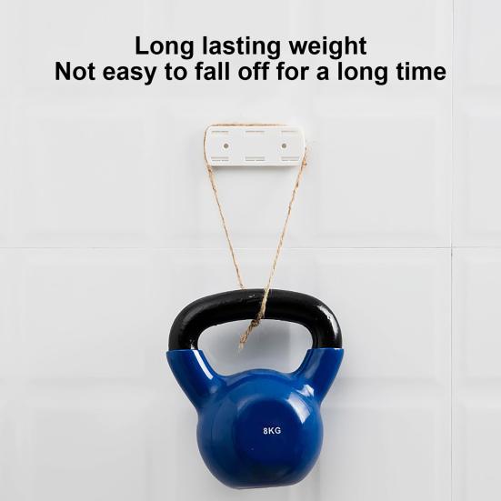 Power Strip Holder Easy Installation Universal Strong Adhesiveness Wall-mounted Household Plug Fixer