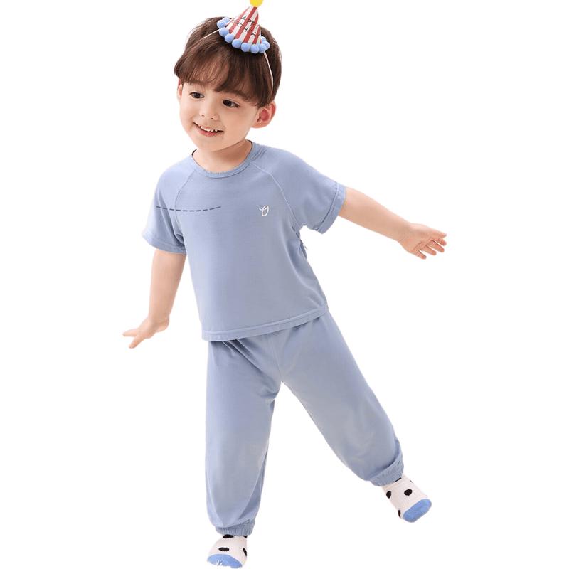 LUSON Boys' Summer Loungewear Set
