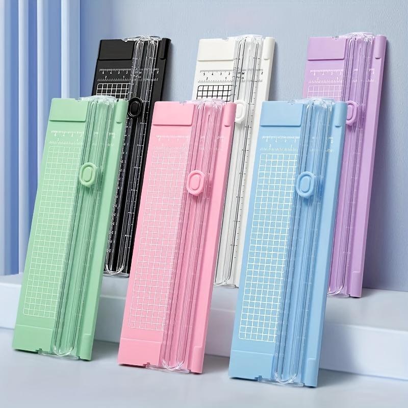 

Fashionable Guillotine A4 Paper Photo Trimmer Cutting Machine Scrapbook Trimmer Lightweight Cutter Office Supplies білий