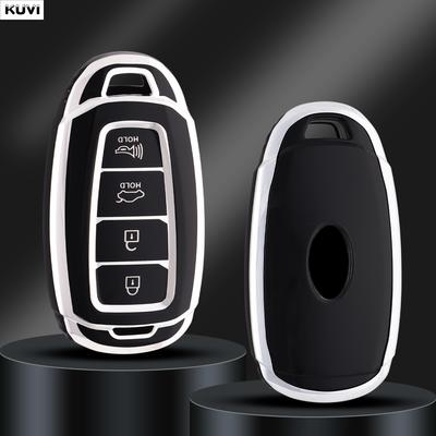 3 4 Button Tpu Car Key Case Cover Shell For Hyundai Elantra Grandeur Accent Solaris Sonata Palisade Kona Creta I20 I30 Ix35 Ix25