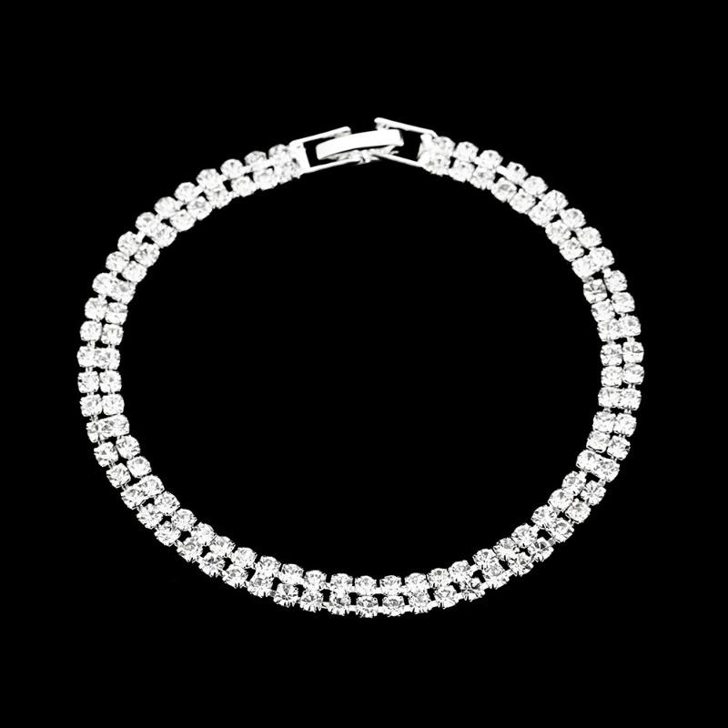New Style Jewelry - Metal Necklace and Earrings - Wedding Bride Set Combination