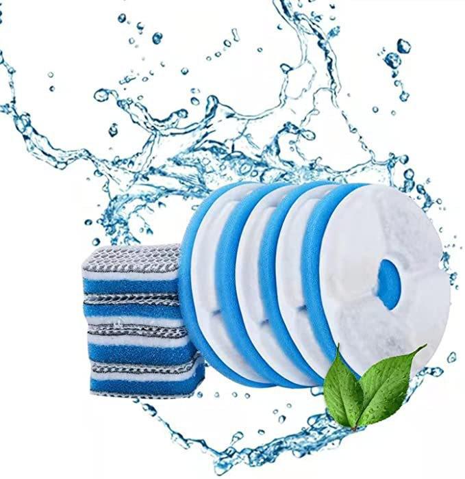 Stainless Steel Automatic Pet Water Fountain with Smart Sensor and Filtration for Cats and Dogs Box of 4