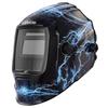Welding Helmet Auto Darkening, 93 X 43 Mm True Color Welding Hood, Solar Powered Welder Mask 2 Arc Sensors, Shade 4/9-13 for TIG MIG ARC Weld Grinding