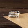 Personality Geometric Korean Women Open Ring Couple Ring Finger Rings Fashion Jewelry