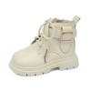Kids Motorcycle Boots Handsome Fashion Boys Girls Ankle Boots Solid Color Versatile 2024 Brand New Kids Short Boots Soft Sole