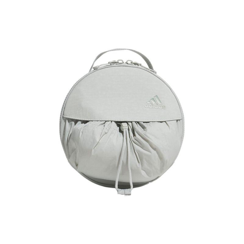 

Adidas Нейлоновая маленькая круглая сумка-торт, сумка на плечо, сумка через плечо, обычная женская зеленая Adidas IX5650 зелёный