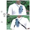 Neck-Mounted Sports Camera Bracket for Cycling and Fishing, Compatible with 360x3 Models