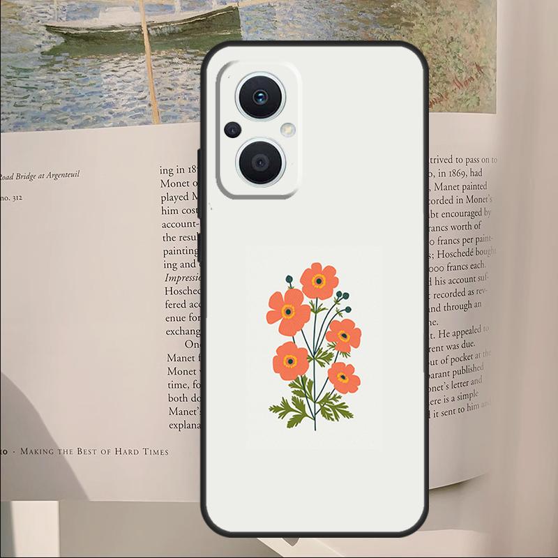 

Purple Background Pattern Cover For OPPO Reno 10 12 13 14 Pro 11 F 12F 13F 14F 7 8 Lite OPPO Find X9 X6 X5 X8 Pro Case OPPO Reno14 Pro