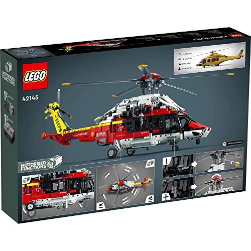 LEGO Technic Airbus H175 Rescue Helicopter 42145, a Great Gift for Boys Ages 11 and Up.