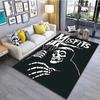 Band M-Misfits Patterned Floor Mat 15 Size Living Room Bedroom Bedside Bathroom Floor Mat Bar Club Area Rug Living Room Decor