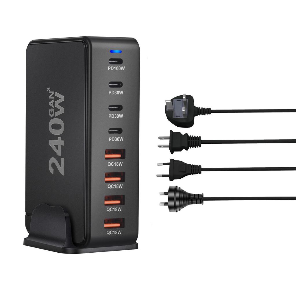 Lightning Charge 268W GaN Multi-Port 240W and 100W PD Fast Charger