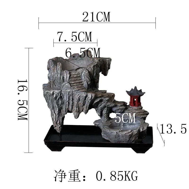 

Creative retro money tree bonsai Phalaenopsis bamboo indoor floating island floating iron micro-landscape flower pot