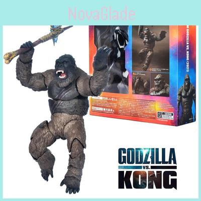 Godzilla Vs Kong King Kong Action Figure Toy Pvc Material Children's Gift 14cm Height