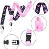 5pcs Support Phone Holder Ribbon Lanyard Neck Strap Quick Release Buckle for Keys and Phones Awareness Accessories
