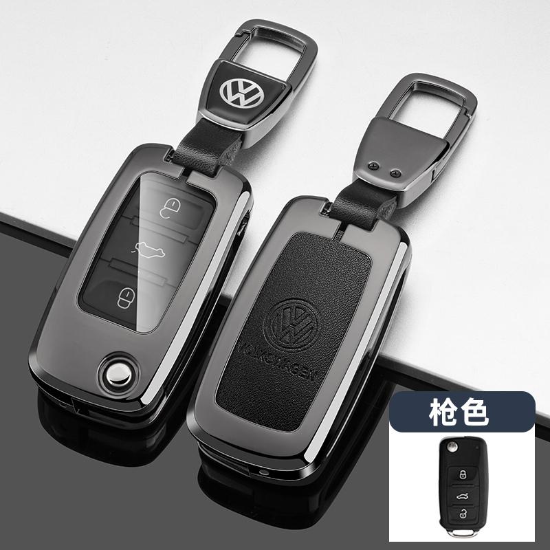 For VOLKSWAGEN VW Car Key Case Cover Shell For Volkswagen VW Polo Golf Passat Tiguan Beetle Caddy T5 Up Eos Skoda Octavia Seat L