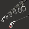 Mavllos BWC-S Carp Fishing Spinning Rod Lure 8-20g, Portable Telescope Fishing Rod,Line 6-18lb Outdoors Bass Rod