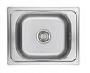 Orion 40x50 inset steel kitchen sink + siphon